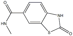 6-Benzothiazolecarboxamide,2,3-dihydro-N-methyl-2-oxo-(9CI) CAS#: 99615-64-2
