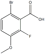 6-Bromo-2-fluoro-3-methoxy-benzoic acid CAS#: 935534-45-5