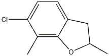 6-Chloro-2,3-dihydro-2,7-dimethylbenzofuran CAS#: 936322-69-9