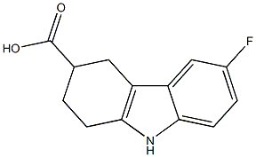 6-FLUORO-2,3,4,9-TETRAHYDRO-1H-CARBAZOLE-3-CARBOXYLIC ACID CAS#: 907211-31-8