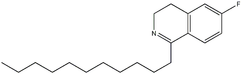 6-Fluoro-1-undecyl-3,4-dihydroisoquinoline CAS#: 914381-28-5