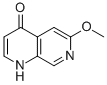 6-METHOXY-1H-1,7-NAPHTHYRIDIN-4-ONE CAS#: 952059-64-2