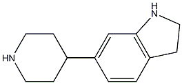 6-Piperidin-4-yl-2,3-dihydro-1H-indole CAS#: 914223-14-6