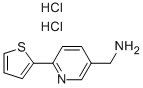 (6-THIEN-2-YLPYRIDIN-3-YL)METHYLAMINE DIHYDROCHLORIDE CAS#: 913830-32-7
