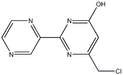 6-chloromethyl-2-pyrazin-2-yl-pyrimidin-4-ol CAS#: 955887-08-8