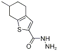 6-methyl-4,5,6,7-tetrahydro-1-benzothiophene-2-carbohydrazide(SALTDATA: FREE) CAS#: 956576-52-6