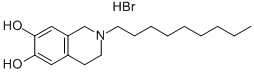 6,7-ISOQUINOLINEDIOL, 1,2,3,4-TETRAHYDRO-2-NONYL-, HYDROBROMIDE CAS#: 900784-95-4