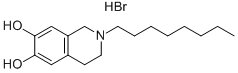6,7-ISOQUINOLINEDIOL, 1,2,3,4-TETRAHYDRO-2-OCTYL-, HYDROBROMIDE CAS#: 900784-96-5