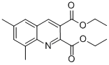 6,8-DIMETHYLQUINOLINE-2,3-DICARBOXYLIC ACID DIETHYL ESTER CAS#: 948289-08-5