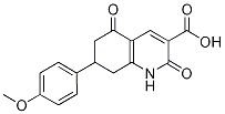 7-(4-Methoxyphenyl)-2,5-dioxo-1,2,5,6,7,8-hexahydroquinoline-3-carboxylic acid CAS#: 945105-24-8