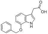 (7-BENZYLOXY-1H-INDOL-3-YL)-ACETIC ACID CAS#: 99102-25-7