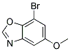 7-BROMO-5-METHOXY-1,3-BENZOXAZOLE CAS#: 937601-57-5