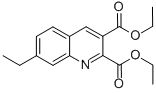 7-ETHYLQUINOLINE-2,3-DICARBOXYLIC ACID DIETHYL ESTER CAS#: 948290-64-0