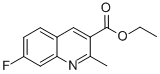 7-FLUORO-2-METHYLQUINOLINE-3-CARBOXYLIC ACID ETHYL ESTER CAS#: 948290-76-4