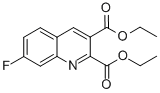 7-FLUOROQUINOLINE-2,3-DICARBOXYLIC ACID DIETHYL ESTER CAS#: 948290-82-2