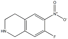 7-Fluoro-6-nitro-1,2,3,4-tetrahydroisoquinoline CAS#: 912878-83-2
