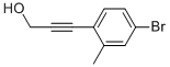 3-(4-Bromo-2-methyl-phenyl)-prop-2-yn-1-ol CAS#: 902137-98-8