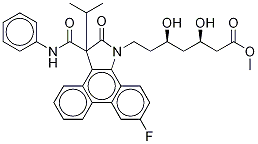 Atorvastatin LactaM Phenanthrene Methyl Ester(Mixture of DiastereoMers) CAS#: 906552-20-3