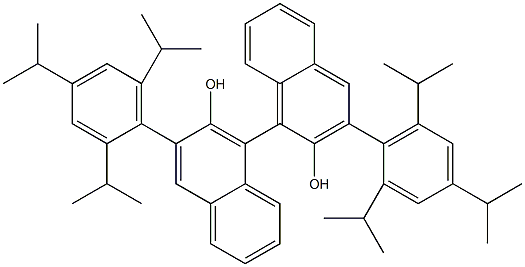 (1S)-3,3μ-Bis[2,4,6-tris(1-methylethyl)phenyl]-1,1μ-binaphthalene-2,2μ-diol CAS#: 908338-44-3