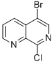 5-BROMO-8-CHLORO-1,7-NAPHTHYRIDINE(MINIMUM90%) CAS#: 909649-06-5