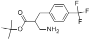 TERT-BUTYL 2-(AMINOMETHYL)-3-(4-(TRIFLUOROMETHYL)PHENYL)PROPANOATE CAS#: 925889-77-6