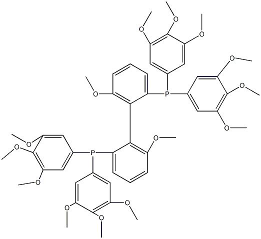 (S)-3,4,5-MeO-MeOBIPHEP,  SL-A104-2,  (S)-2,2μ-Bis[bis(3,4,5-trimethoxyphenyl)phosphino]-6,6μ-dimethoxy-1,1μ-biphenyl CAS#: 927396-01-8