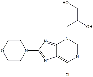 6-Chloro-8-N-morpholino-3-(2′,3′-dioxypropyl)-purine CAS#: 942357-79-1