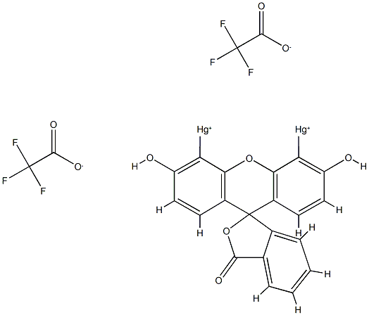 Bis(2,2,2-trifluoroacetato-κO)di-Mercury Fluorescein CAS#: 943517-73-5