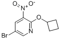 5-Bromo-2-cyclobutoxy-3-nitro-pyridine CAS#: 947534-27-2