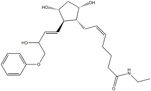 16-phenoxy Prostaglandin F2α ethyl amide CAS#: 951319-59-8