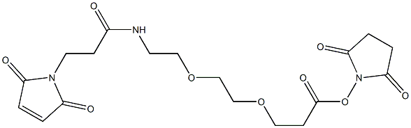 α-Maleimidopropionyl-ω-succinimidyl-2(ethylene glycol) CAS#: 955094-26-5