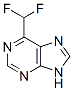 9H-Purine, 6-(difluoromethyl)- CAS#: 906482-38-0