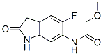 Acetamide, N-(5-fluoro-2,3-dihydro-2-oxo-1H-indol-6-yl)-2-methoxy- CAS#: 945379-44-2