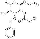 Allyl 3-O-benzyl-2-O-chloroacetyl-a-L-rhamnopyranoside CAS#: 943307-50-4