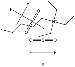 Amyltriethylammonium Bis(trifluoromethanesulfonyl)imide CAS#: 906478-91-9