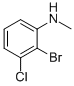 BENZENAMINE,2-BROMO-3-CHLORO-N-METHYL- CAS#: 908349-52-0
