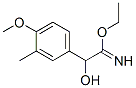Benzeneethanimidic acid, -alpha--hydroxy-4-methoxy-3-methyl-, ethyl ester (9CI) CAS#: 900571-79-1