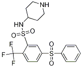 BenzenesulfonaMide, 5-(phenylsulfonyl)-N-4-piperidinyl-2-(trifluoroMethyl)- CAS#: 915759-45-4