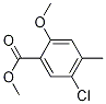 Benzoic acid, 5-chloro-2-Methoxy-4-Methyl-, Methyl ester CAS#: 907190-23-2