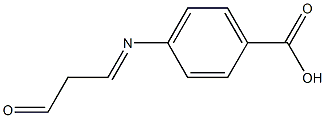 Benzoic acid, p-(2-formylethylideneamino)- (6CI) CAS#: 99184-91-5