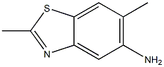 Benzothiazole, 5-amino-2,6-dimethyl- (6CI) CAS#: 98953-72-1