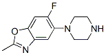 Benzoxazole, 6-fluoro-2-methyl-5-(1-piperazinyl)- CAS#: 929885-16-5