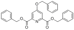 Bis(phenylmethyl) 4-(phenylmethoxy)-2,6-pyridinedicarboxylate CAS#: 99097-41-3