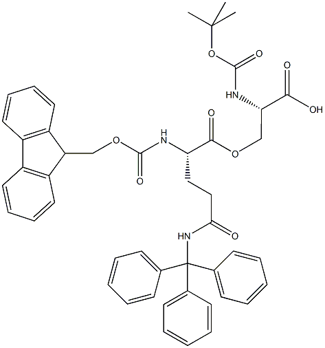 Boc-Ser(FMoc-Gln(Trt))-OH CAS#: 944283-19-6