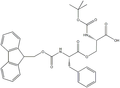 Boc-Ser(FMoc-Phe)-OH CAS#: 944283-23-2