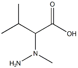 Butanoic acid, 3-Methyl-2-(1-Methylhydrazinyl CAS#: 98275-78-6