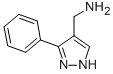 C-(3-PHENYL-1H-PYRAZOL-4-YL)-METHYLAMINE CAS#: 936940-58-8
