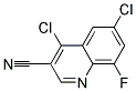 4,6-DICHLORO-8-FLUORO-QUINOLINE-3-CARBONITRILE CAS#: 936498-06-5