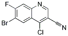 6-BROMO-4-CHLORO-7-FLUORO-QUINOLINE-3-CARBONITRILE CAS#: 936497-84-6