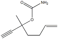 Carbamic acid, 1-ethynyl-1-methyl-4-pentenyl ester (6CI) CAS#: 98959-70-7